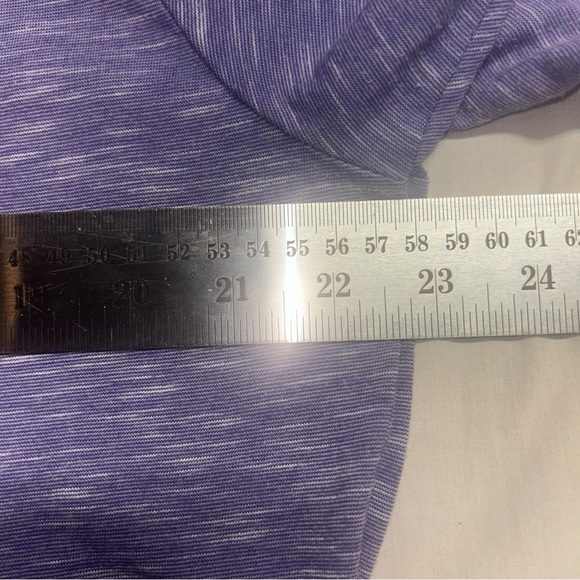 Robert Barakett Heathered Purple Polo Shirt - Picture 5 of 7